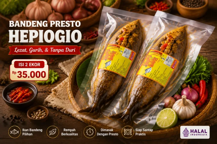 Bandeng Presto HepiOgio Isi 2 Ekor