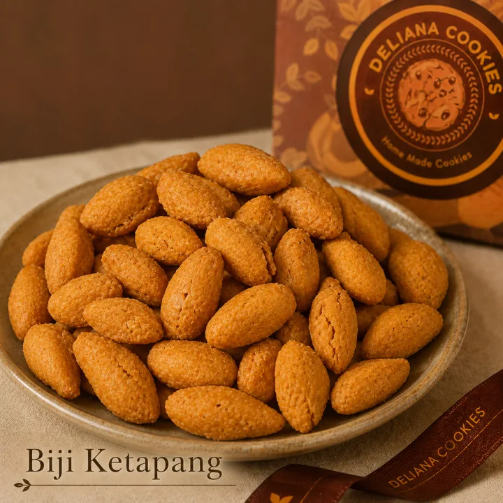 Biji Ketapang Premium Deliana Cookies
