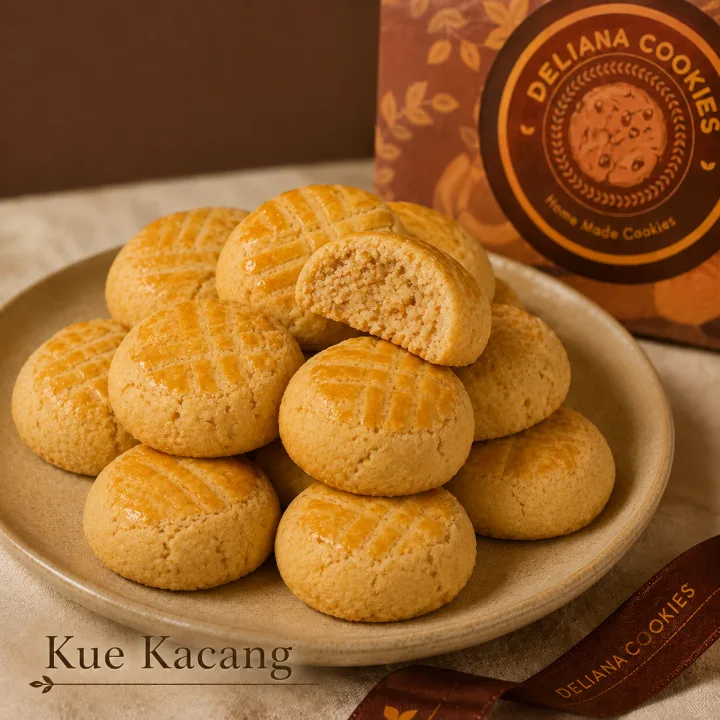 Kue Kacang Premium Deliana Cookies